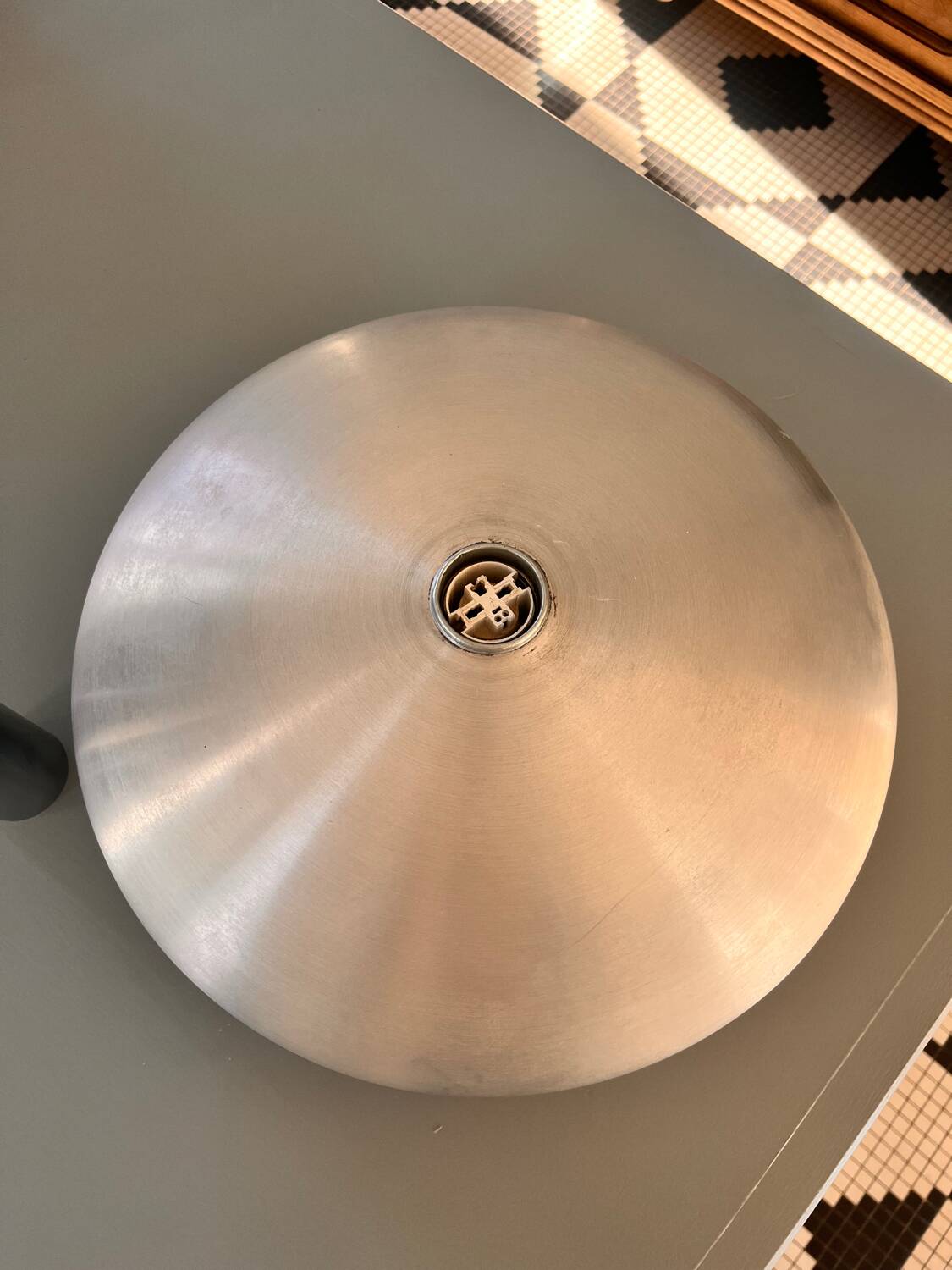 Superbe Lampe Suspension Design Vintage OVNI - Style Space Age/Mid-Cen