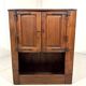 Small antique rustic wardrobe, circa 1880