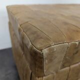 Ottoman en patchwork de cuir de Sede