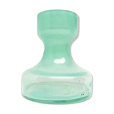Bougeoir moderniste, en verre, Pologne, années 1970