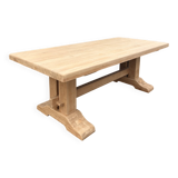 Renovated solid oak monastery table