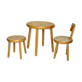 Set of 3 children's furniture