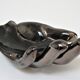 Empty pocket hand ceramic black design 60s