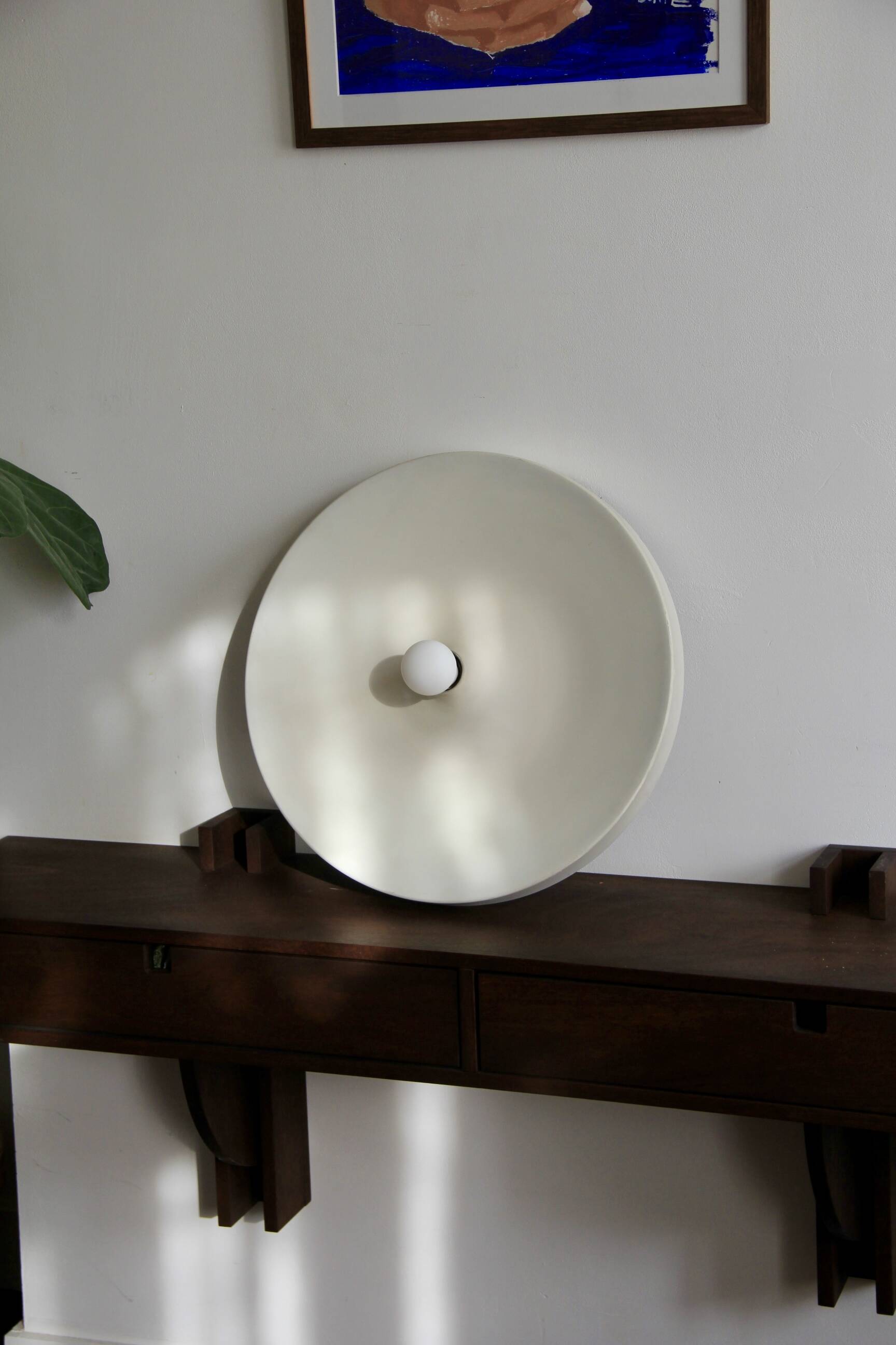 Aluminum wall light, Teka 7717-19 model, designed by Charlotte Perriand.