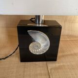 Lamp P. Giraudon, 1970, fabric cable 2M, lampshade