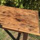 Table de ferme vintage