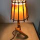 Rattan lamp
