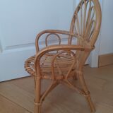 Rattan children's chair
