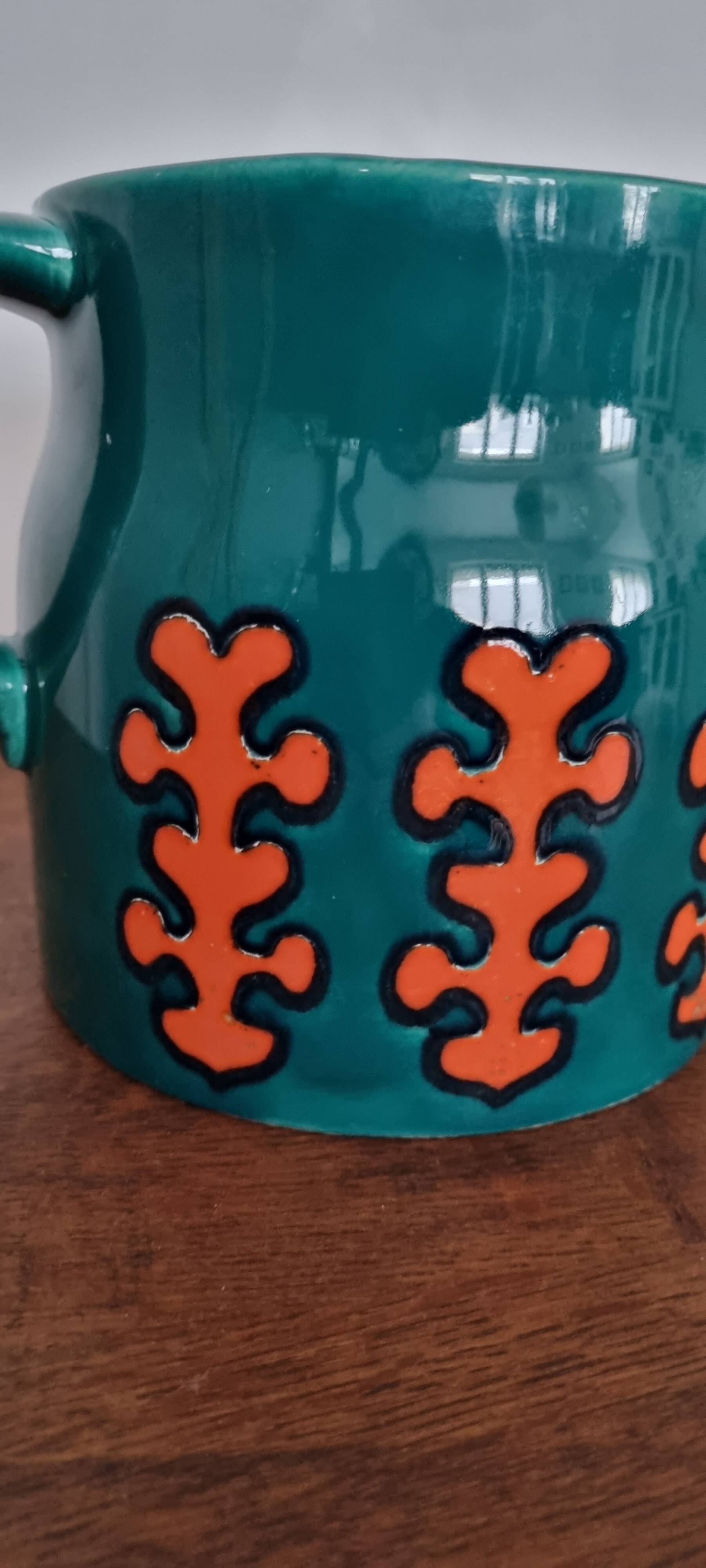 Vintage ceramic pitcher