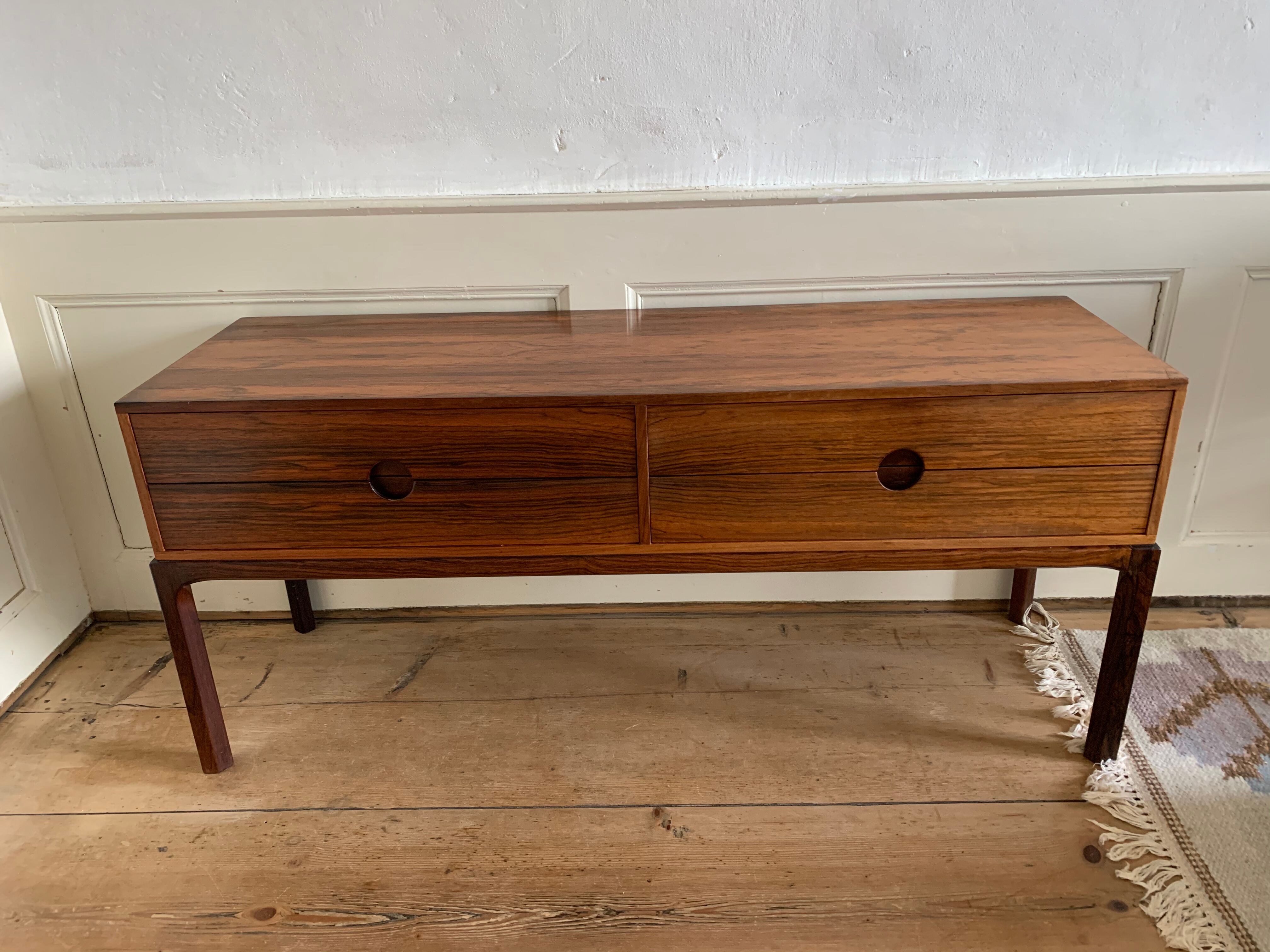 Danish sideboard in rosewood by Kai Kristiansen edit  by Axel Kjersgaard