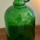 Vintage green glass carboy