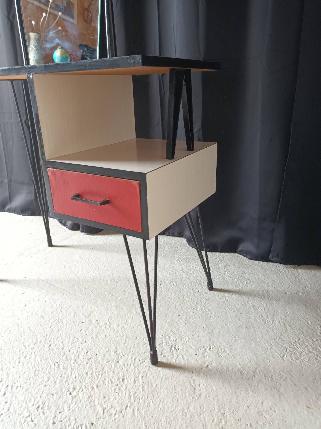 Vintage formica dressing table