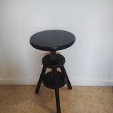 Tabouret à vis en bois