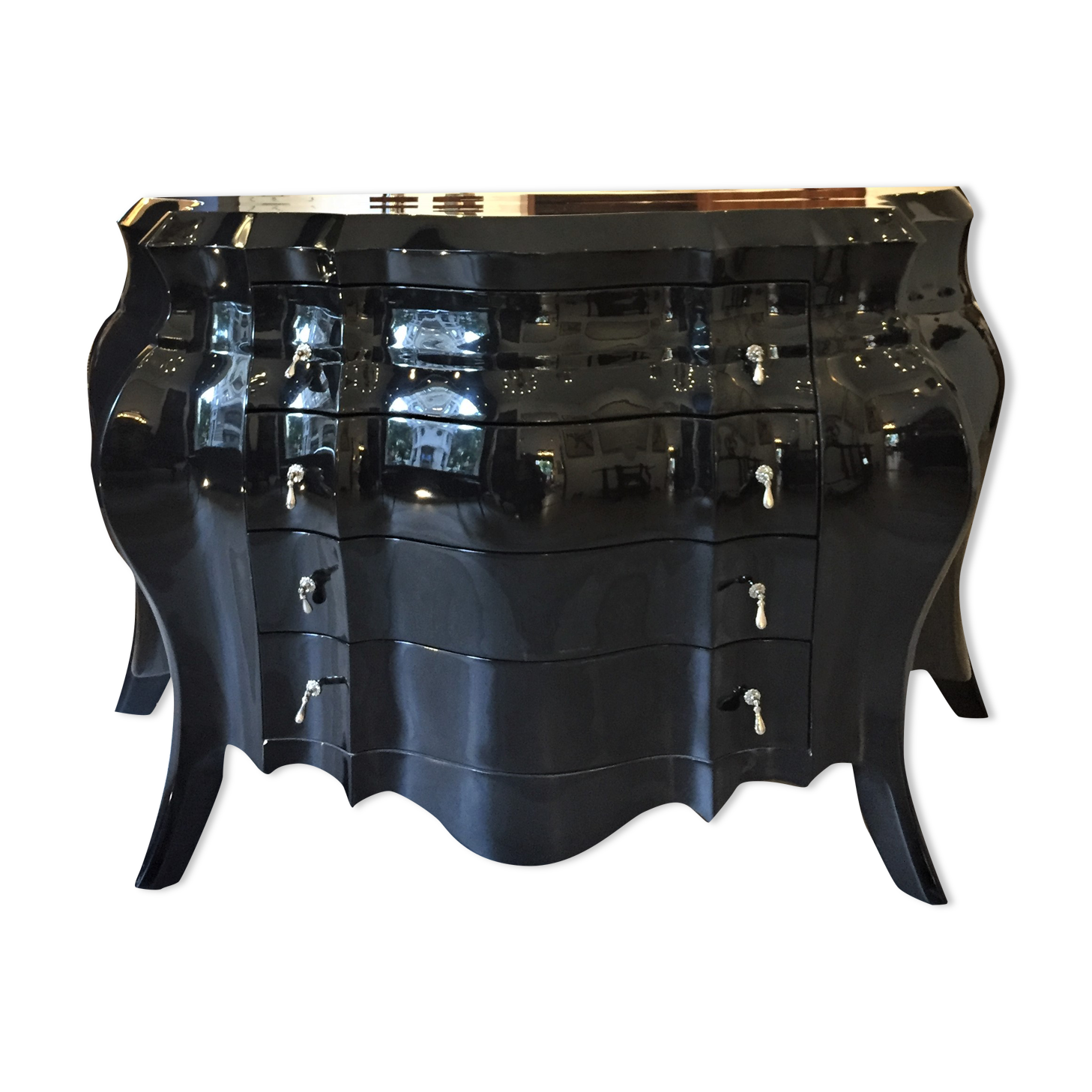 Italian Art deco chest of drawers from the 1940's