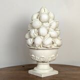 Plaster "lemon" bowl