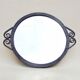 1930 hammered metal mirror