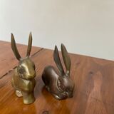 Brass rabbits