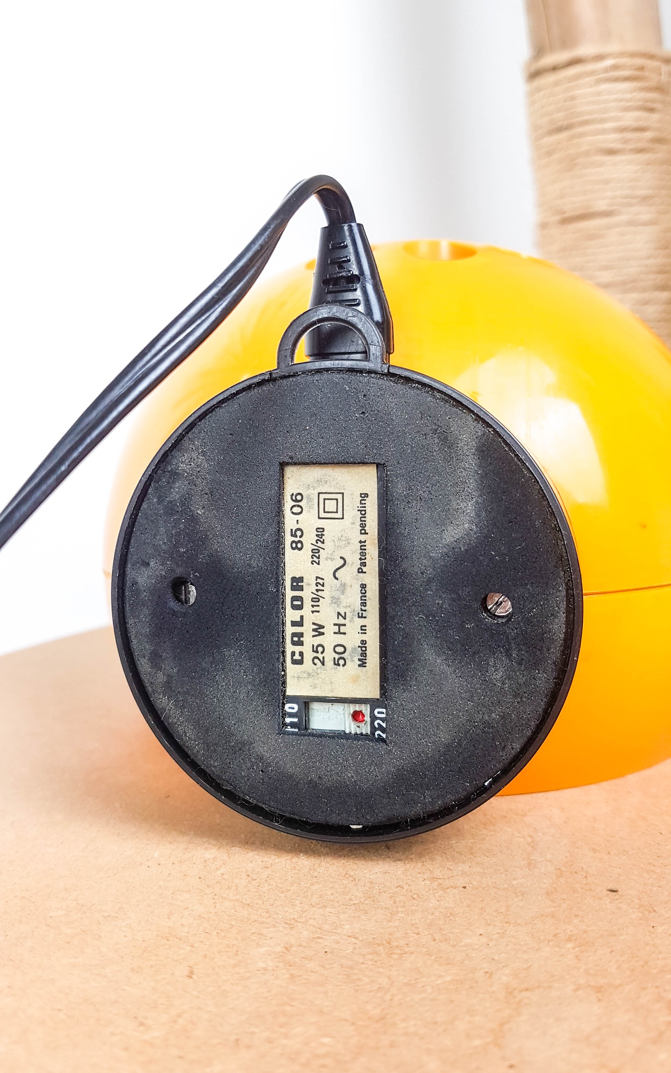 Fan ball calor orange 70s