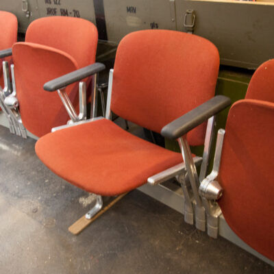 Bench Castelli Piretti Axis 3000 6 seats red