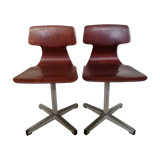 Galvanitas plywood chairs