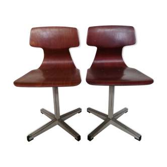 Galvanitas plywood chairs