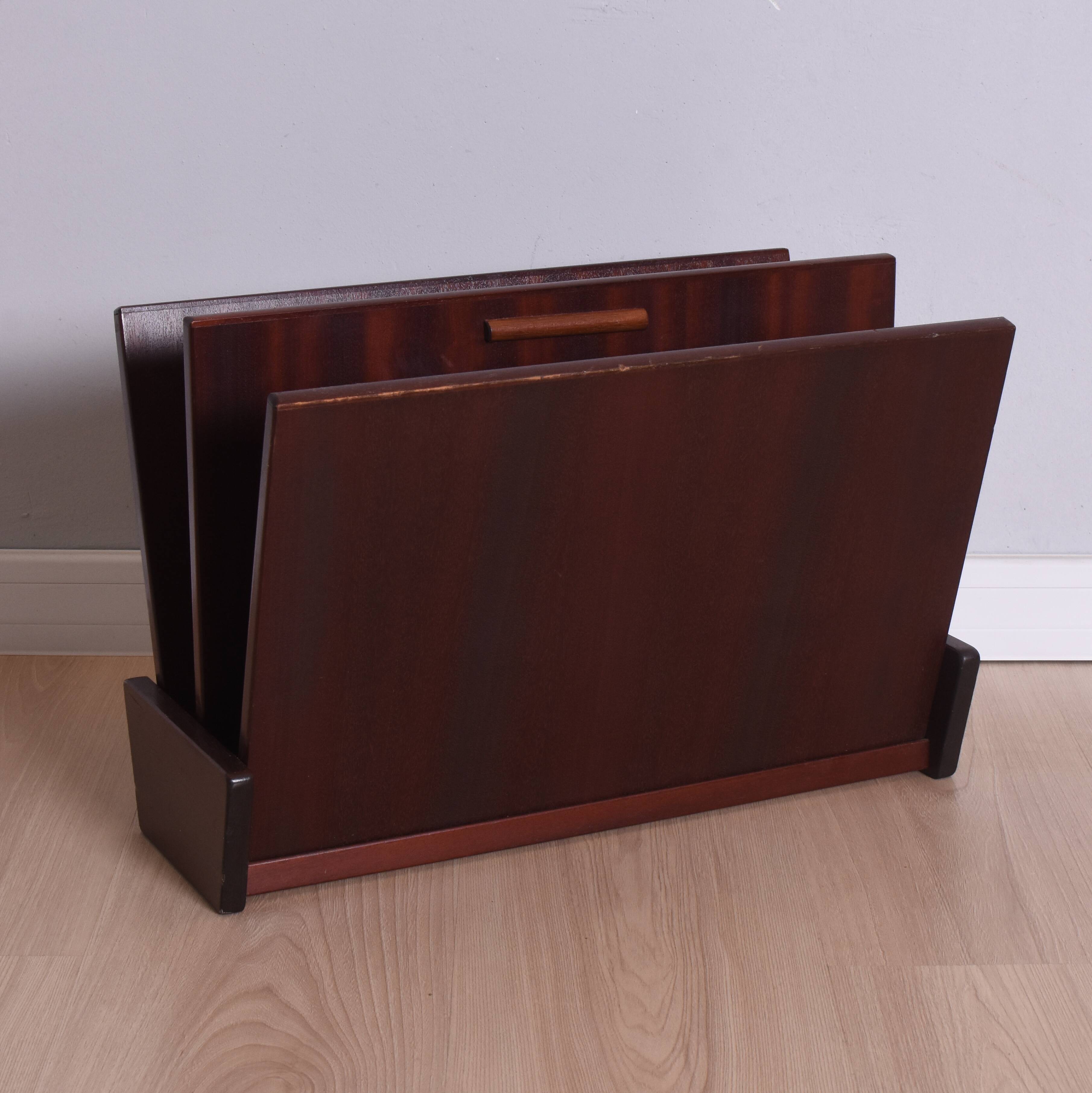 Magazine Rack, FBJ Mobler, Denmark, 1970s