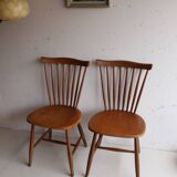 Two Scandinavian Chairs by Yngve Ekstrom for Pastoe 1960