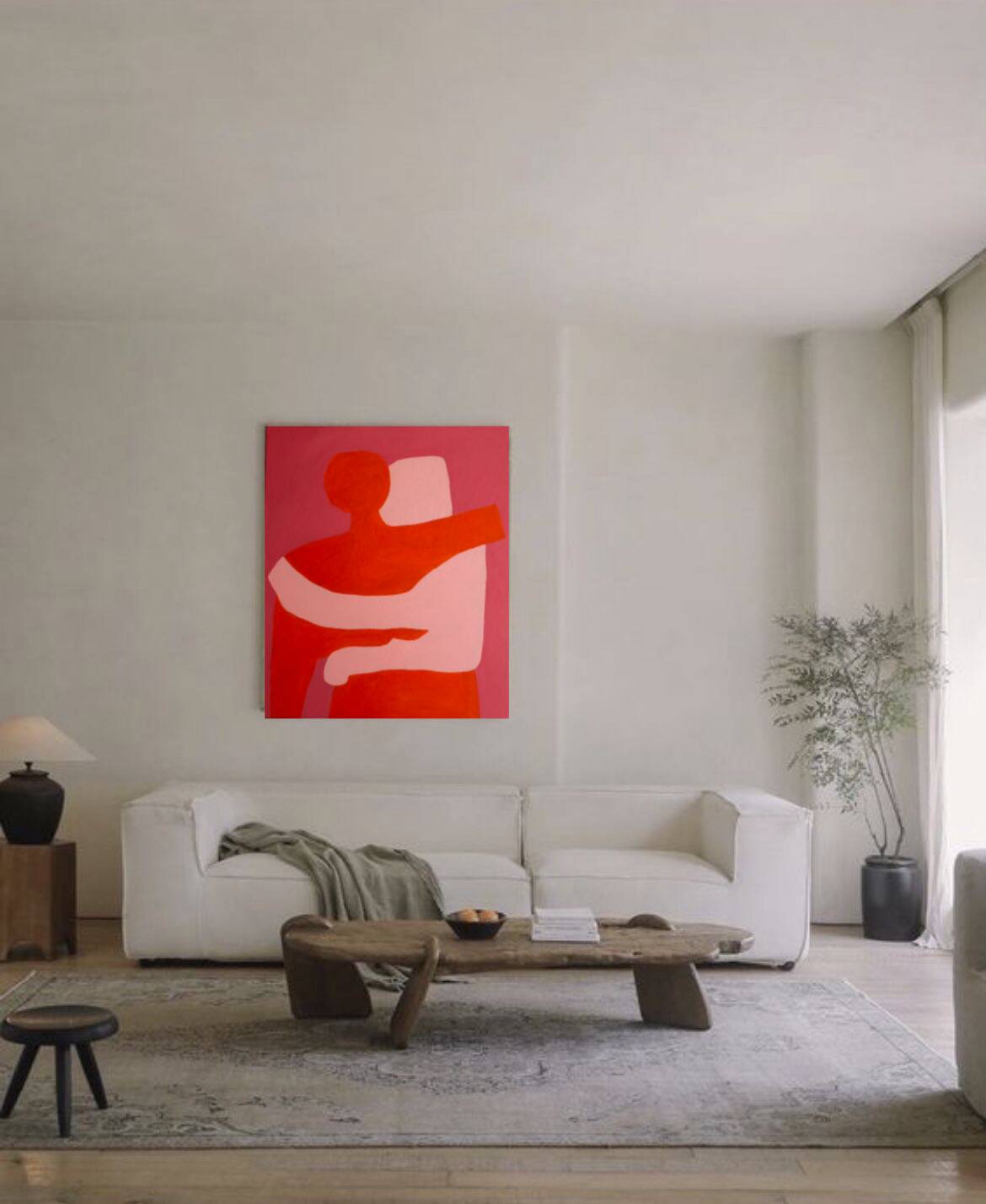 Can I hold your painting on canvas 100x80cm?