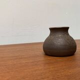 German studio pottery vase from the mid-20th century, 1960s.