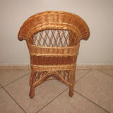 Rattan children's chair