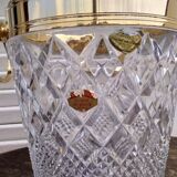 Bohemian crystal champagne bucket