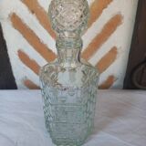 Carafe en verre hexagonale