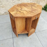 Octagonal art deco side table
