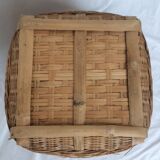 Old rattan basket