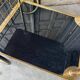 Vintage black and gold rolling trolley