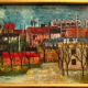 "the city" oil on canvas
