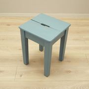 Tabouret en pin, design danois, années 1950, fabrication : Danemark