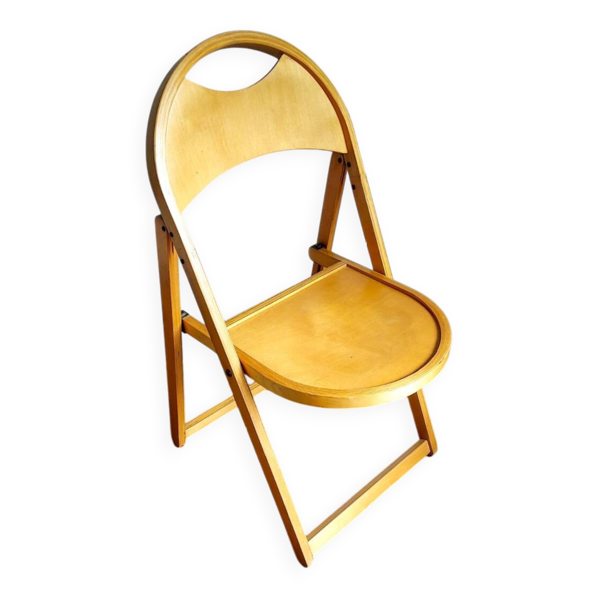 Vintage folding chair by OTK model 23, 1950s