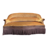 Sofa - Napoleon III toad bench in GOLD velvet