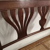 Bent wood bench