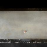 Vintage metal tea towel holder