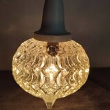 Small wall lamp in brass and vintage glass