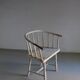 Wabi sabi white armchair | Latvia | 1900s