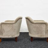 Fauteuils-chaises cocktail du milieu du siècle conçu par Pál Vince, 1947 Hongrie