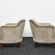 Fauteuils-chaises cocktail du milieu du siècle conçus par Pál Vince, 1947 Hongrie