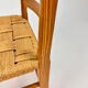 Mid Century Pine and Papercord Side Chair, 1960s