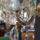 Pair of grapevine wall lamps 1960