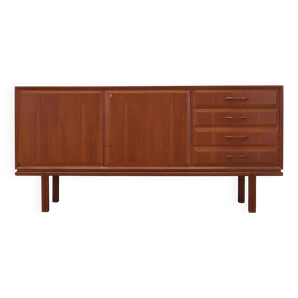 Teak sideboard, Swedish design, 1960s, manufacture: Örnen Möbelfabrik