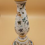 Hand-painted ceramic candlesticks