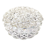 Cast glass ceiling lamp